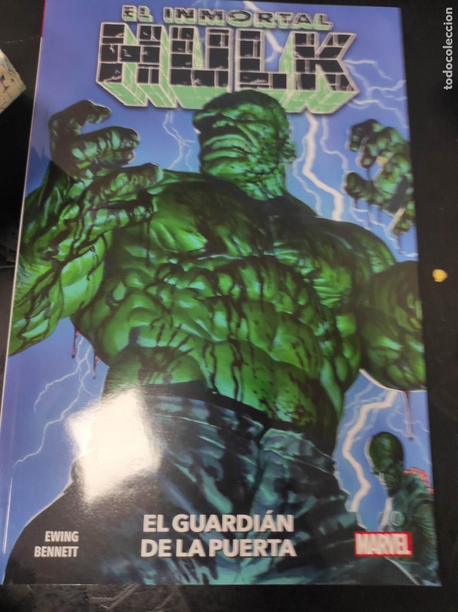 C&oacute;mics: EL GUARDI&Aacute;N DE LA PUERTA (Marvel premiere) Hulk panini - Foto 1