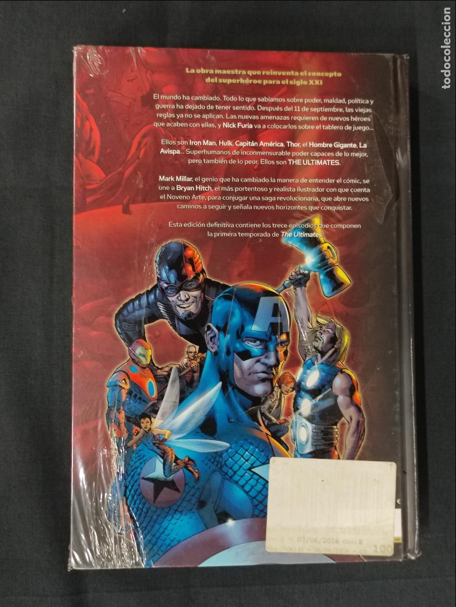 C&oacute;mics: PRECINTADO - MARVEL DELUXE - THE ULTIMATES -SUPERHUMANOS - PANINI - - Foto 2