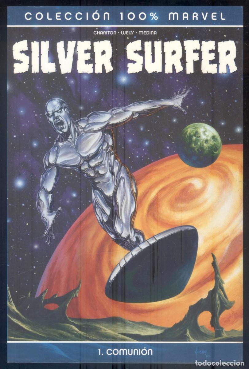 C&oacute;mics: NUMULITE R5* Colecci&oacute;n 100% Marvel Silver Surfer 1 Comuni&oacute;n - Foto 1