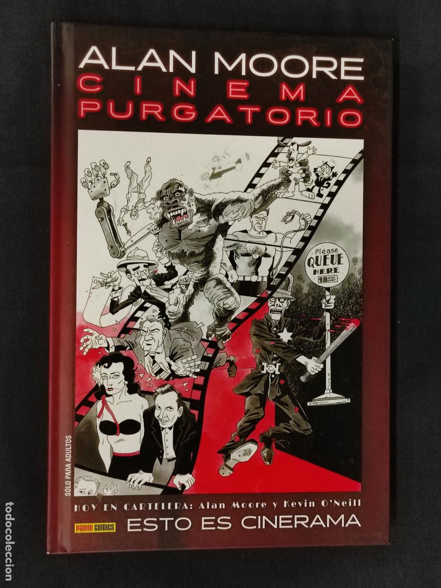 C&oacute;mics: ALAN MOORE - CINEMA PURGATORIO - ESTO ES CINERAMA - PANINI - - Foto 1