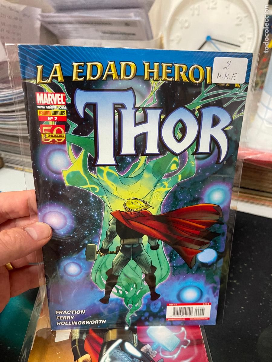 C&oacute;mics: THOR PANINI COMICS NUMERO 2 MUY BUEN ESTADO - Foto 1