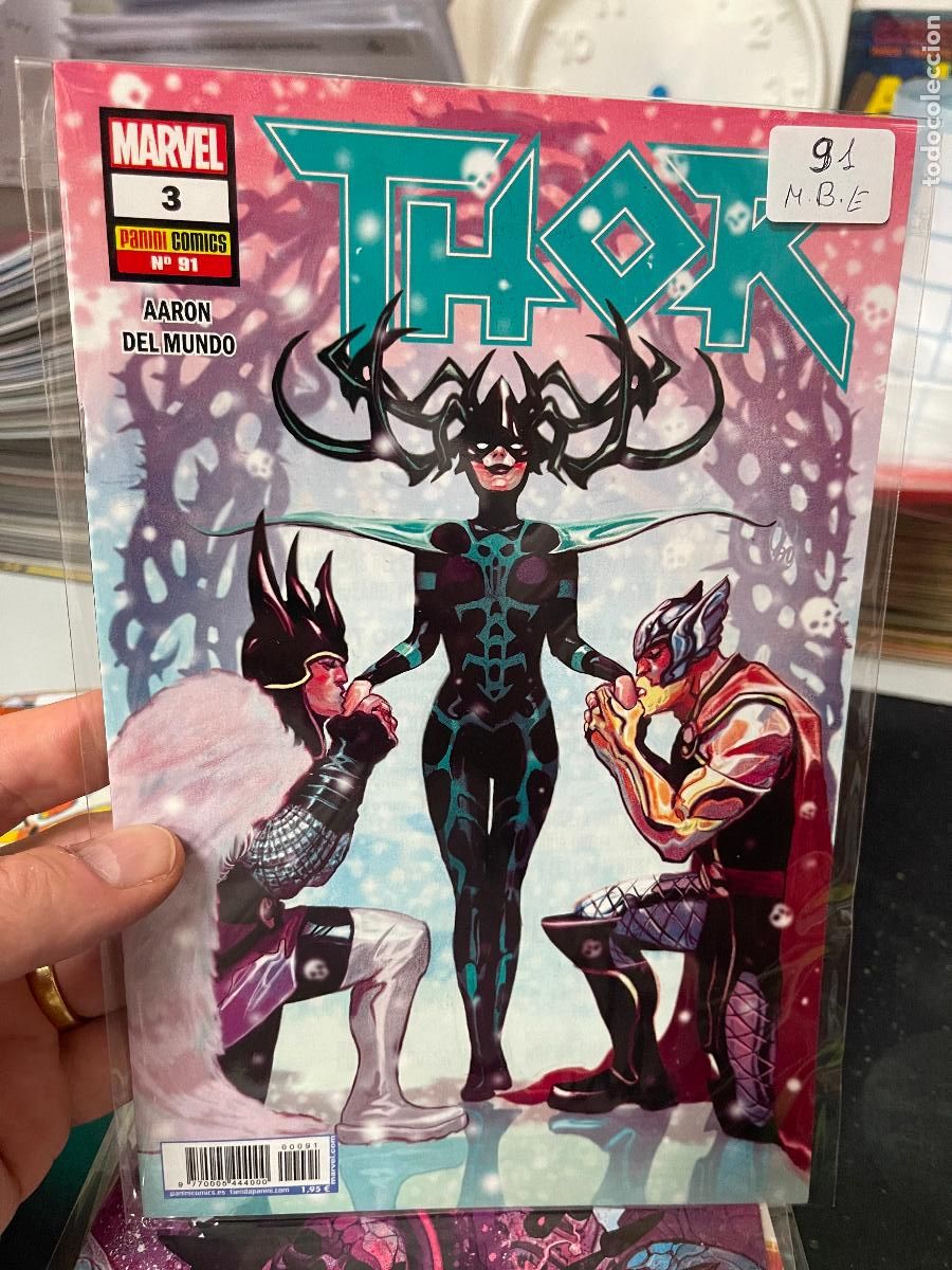 C&oacute;mics: THOR PANINI COMICS NUMERO 91 MUY BUEN ESTADO - Foto 1