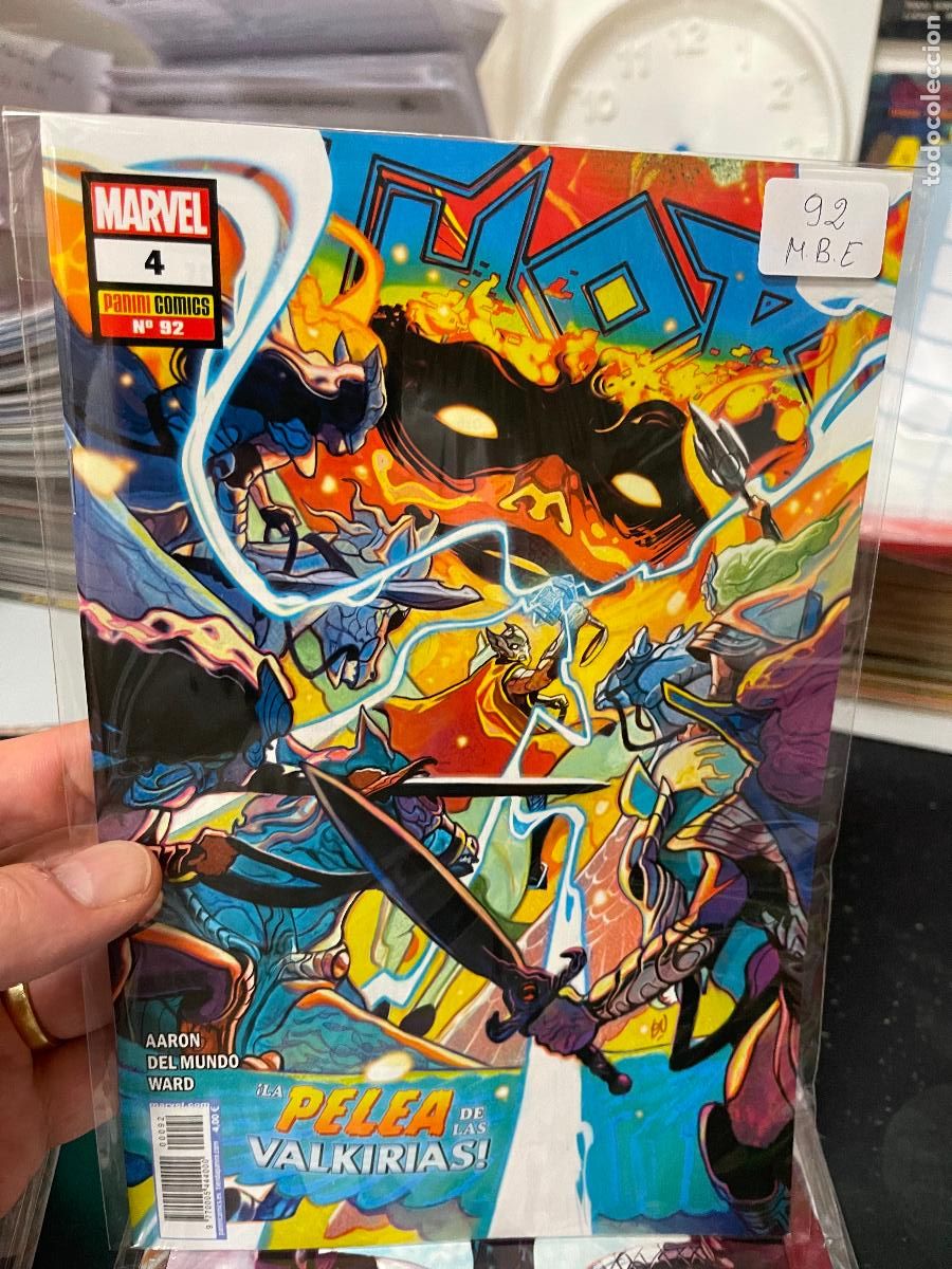 C&oacute;mics: THOR PANINI COMICS NUMERO 92 MUY BUEN ESTADO - Foto 1