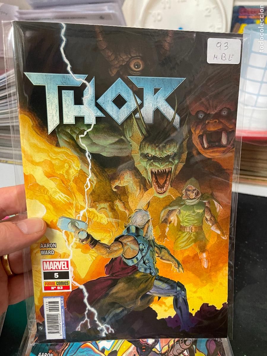 C&oacute;mics: THOR PANINI COMICS NUMERO 93 MUY BUEN ESTADO - Foto 1