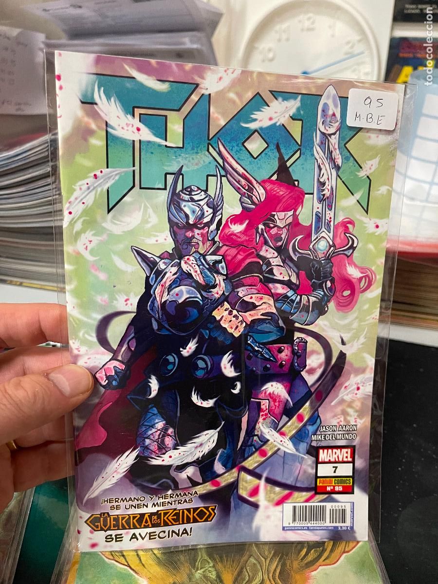 C&oacute;mics: THOR PANINI COMICS NUMERO 95 MUY BUEN ESTADO - Foto 1