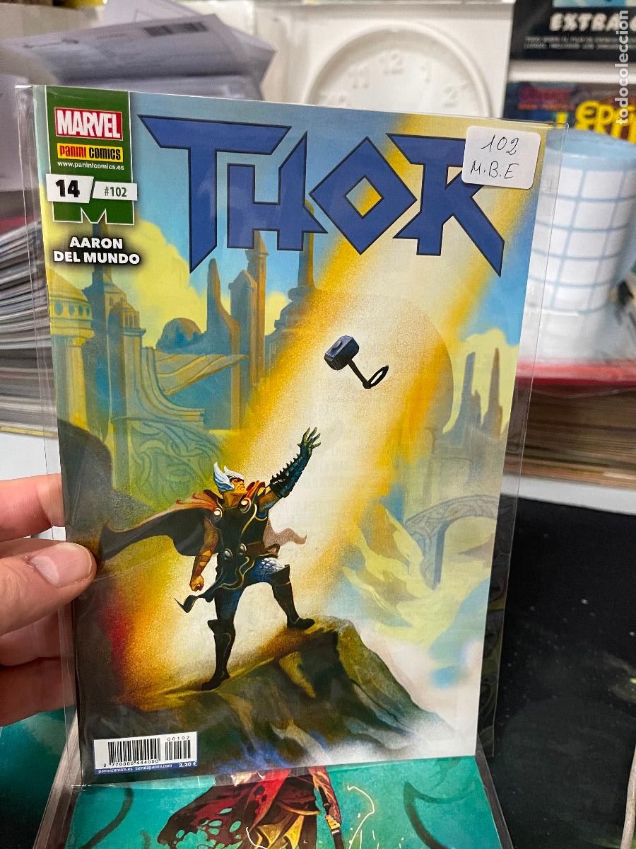 C&oacute;mics: THOR PANINI COMICS NUMERO 102 MUY BUEN ESTADO - Foto 1