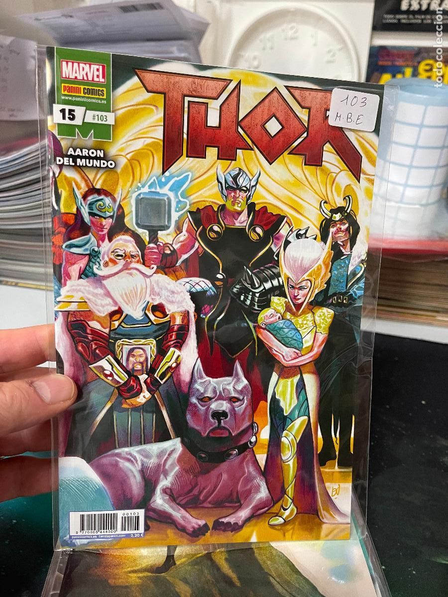 C&oacute;mics: THOR PANINI COMICS NUMERO 103 MUY BUEN ESTADO - Foto 1
