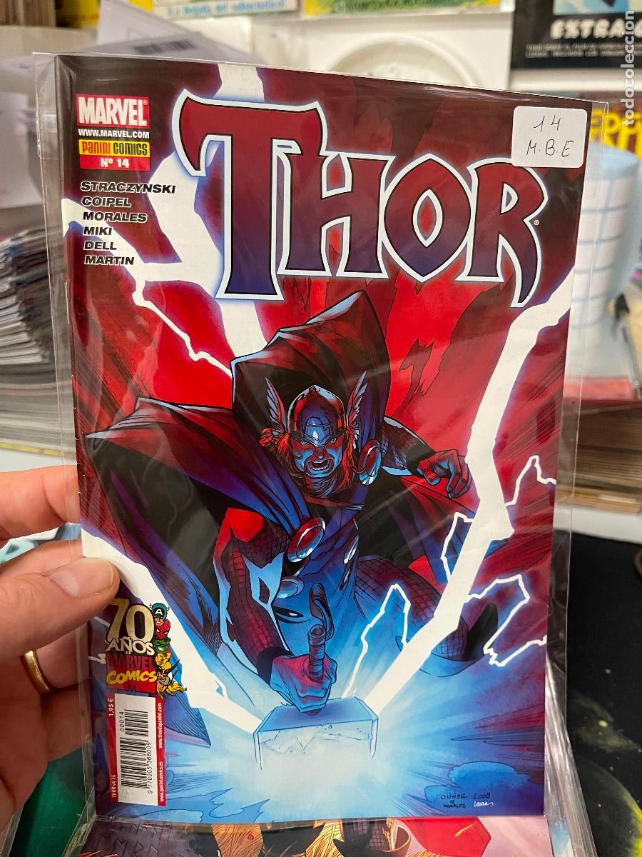 C&oacute;mics: THOR PANINI COMICS NUMERO 14 MUY BUEN ESTADO - Foto 1