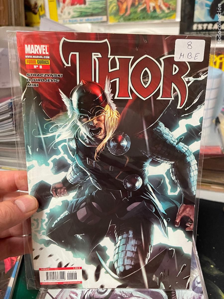 C&oacute;mics: THOR PANINI COMICS NUMERO 8 MUY BUEN ESTADO - Foto 1
