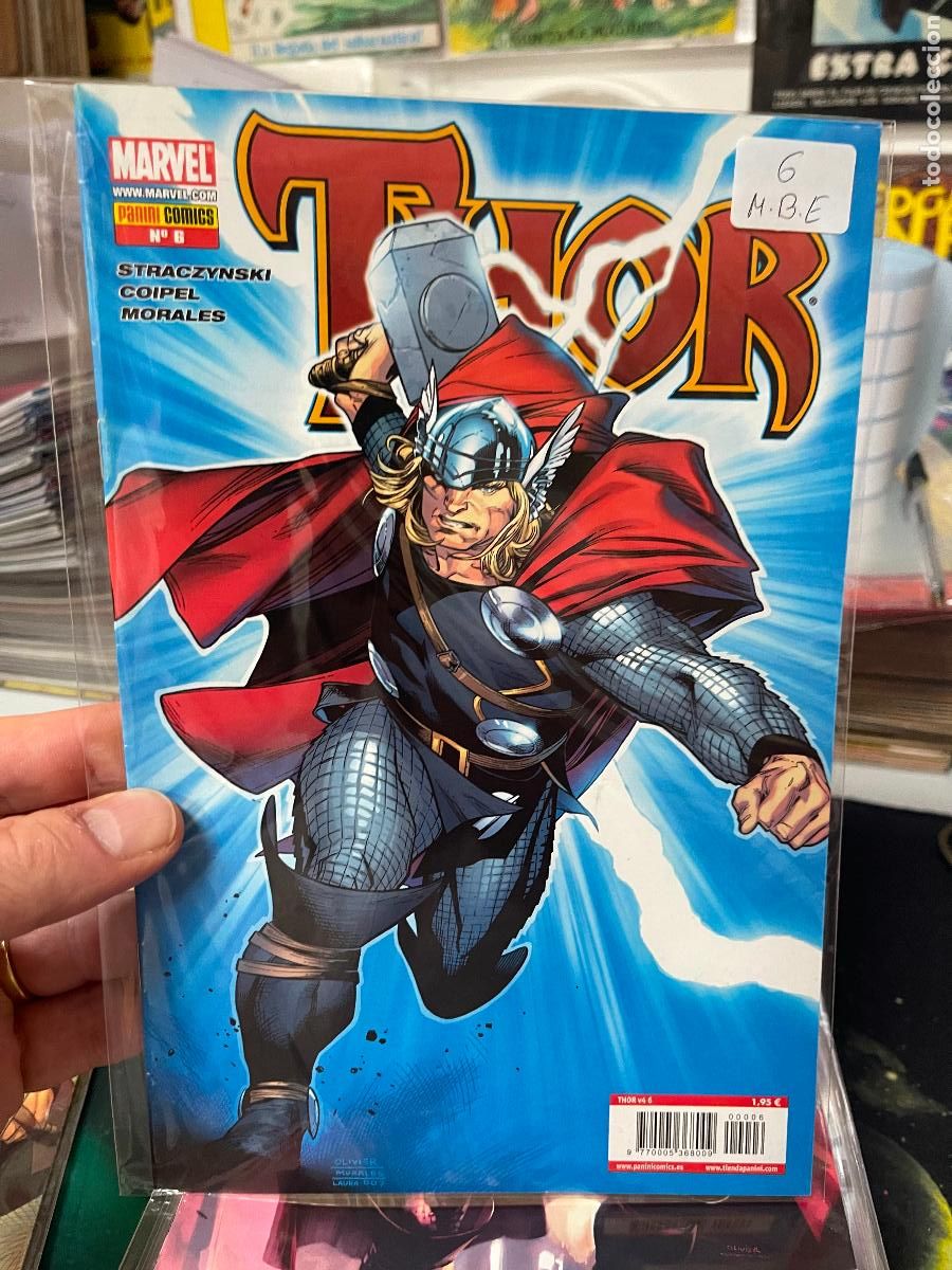 C&oacute;mics: THOR PANINI COMICS NUMERO 6 MUY BUEN ESTADO - Foto 1
