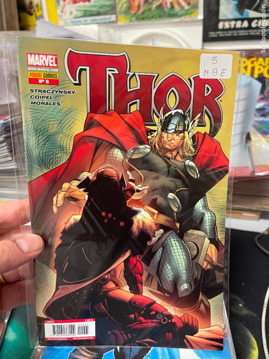C&oacute;mics: THOR PANINI COMICS NUMERO 5 MUY BUEN ESTADO - Foto 1