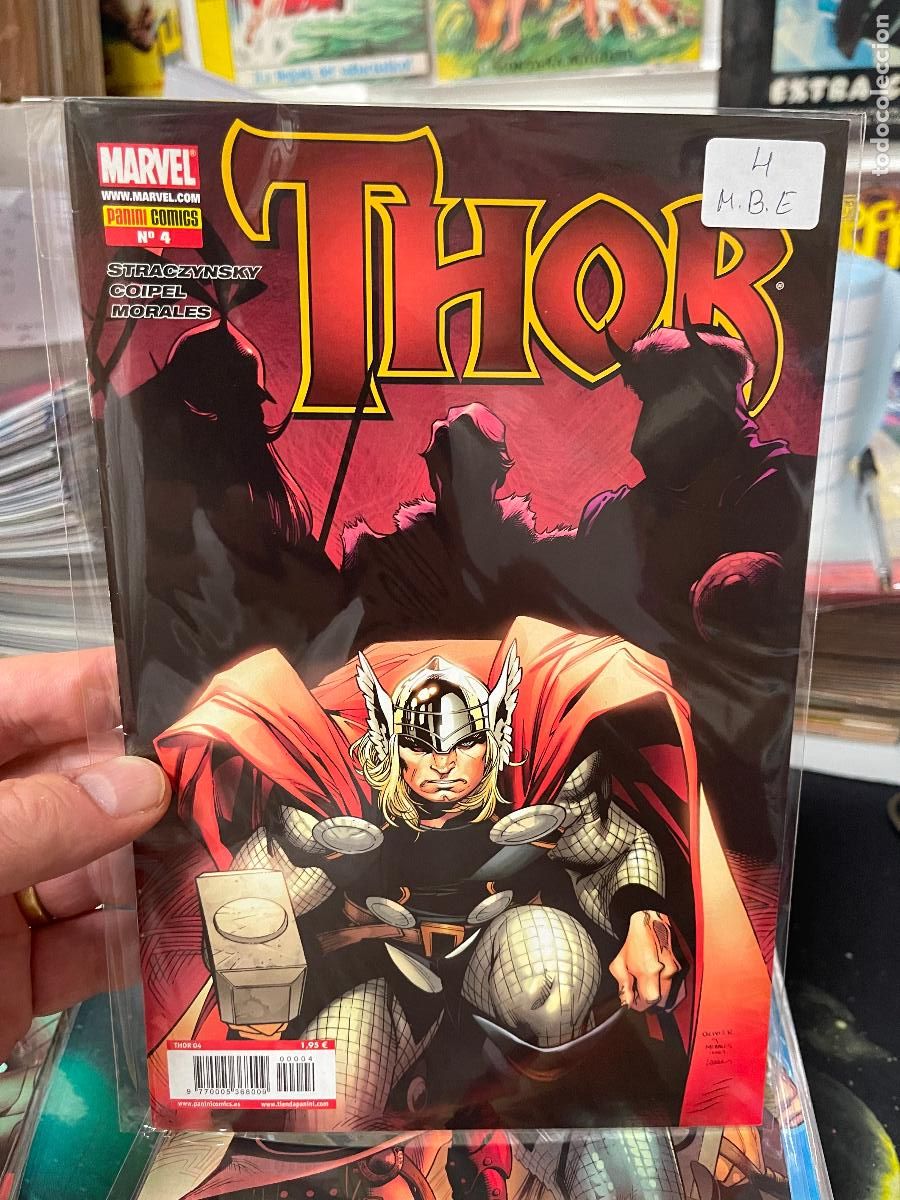 C&oacute;mics: THOR PANINI COMICS NUMERO 4 MUY BUEN ESTADO - Foto 1