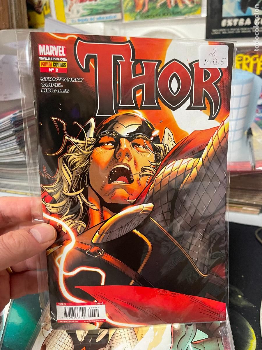 C&oacute;mics: THOR PANINI COMICS NUMERO 2 MUY BUEN ESTADO - Foto 1