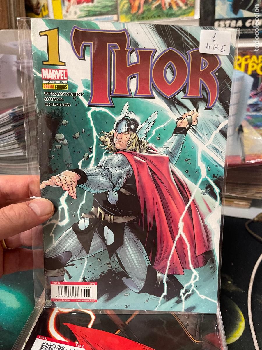 C&oacute;mics: THOR PANINI COMICS NUMERO 1 MUY BUEN ESTADO - Foto 1