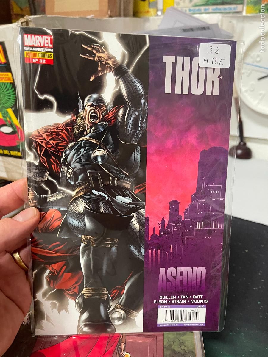 C&oacute;mics: THOR PANINI COMICS NUMERO 32 MUY BUEN ESTADO - Foto 1