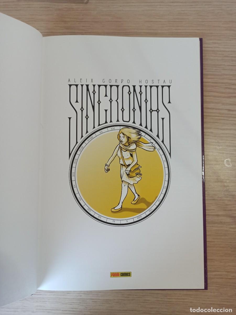 C&oacute;mics: SINCRONIAS de Aleix Gordo Hostau (Ed. Panini Comics) - Foto 2