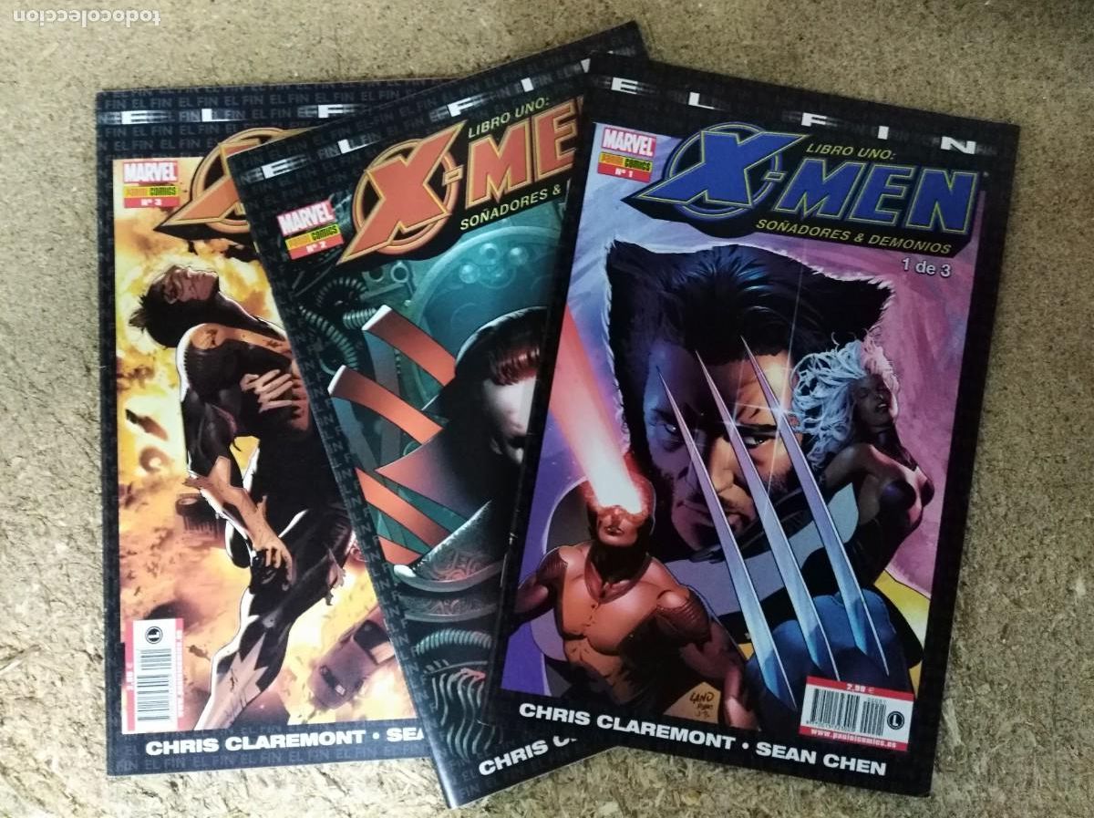 C&oacute;mics: X-Men.El Fin.Libro Uno.So&ntilde;adores & Demonios.Completa 3 comics.Marvel.Panini - Foto 1