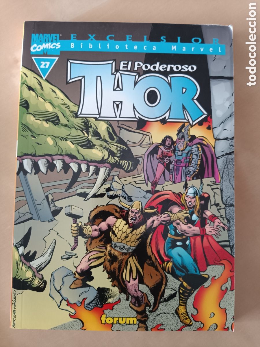 C&oacute;mics: C&Oacute;MIC THOR EL PODEROSO 27 EXCELSIOR BIBLIOTECA MARVEL FORUM - Foto 1