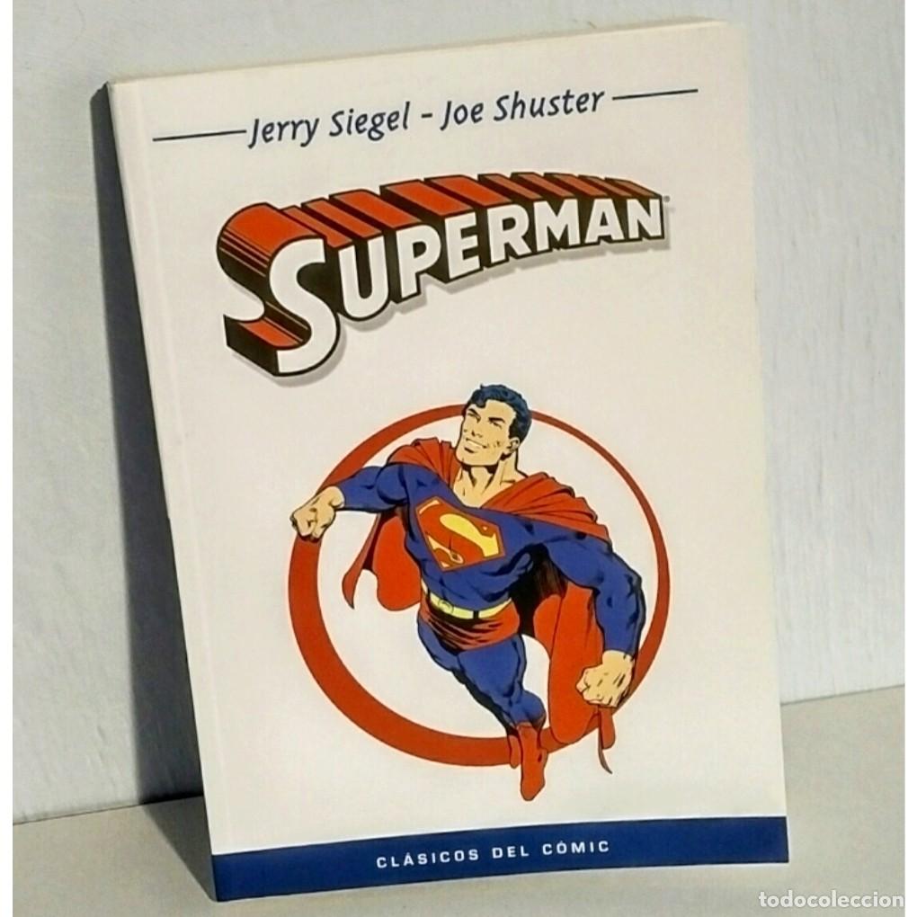C&oacute;mics: Superman Cl&aacute;sicos del C&oacute;mic, DC Comics, Siegel Schuster - Panini, 2004 - Foto 1