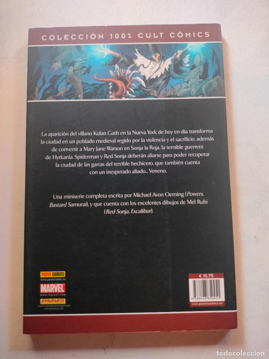 C&oacute;mics: SPIDERMAN-RED SONJA COLECCI&Oacute;N 100% CULT COMICS .PANINI COMICS. - Foto 2