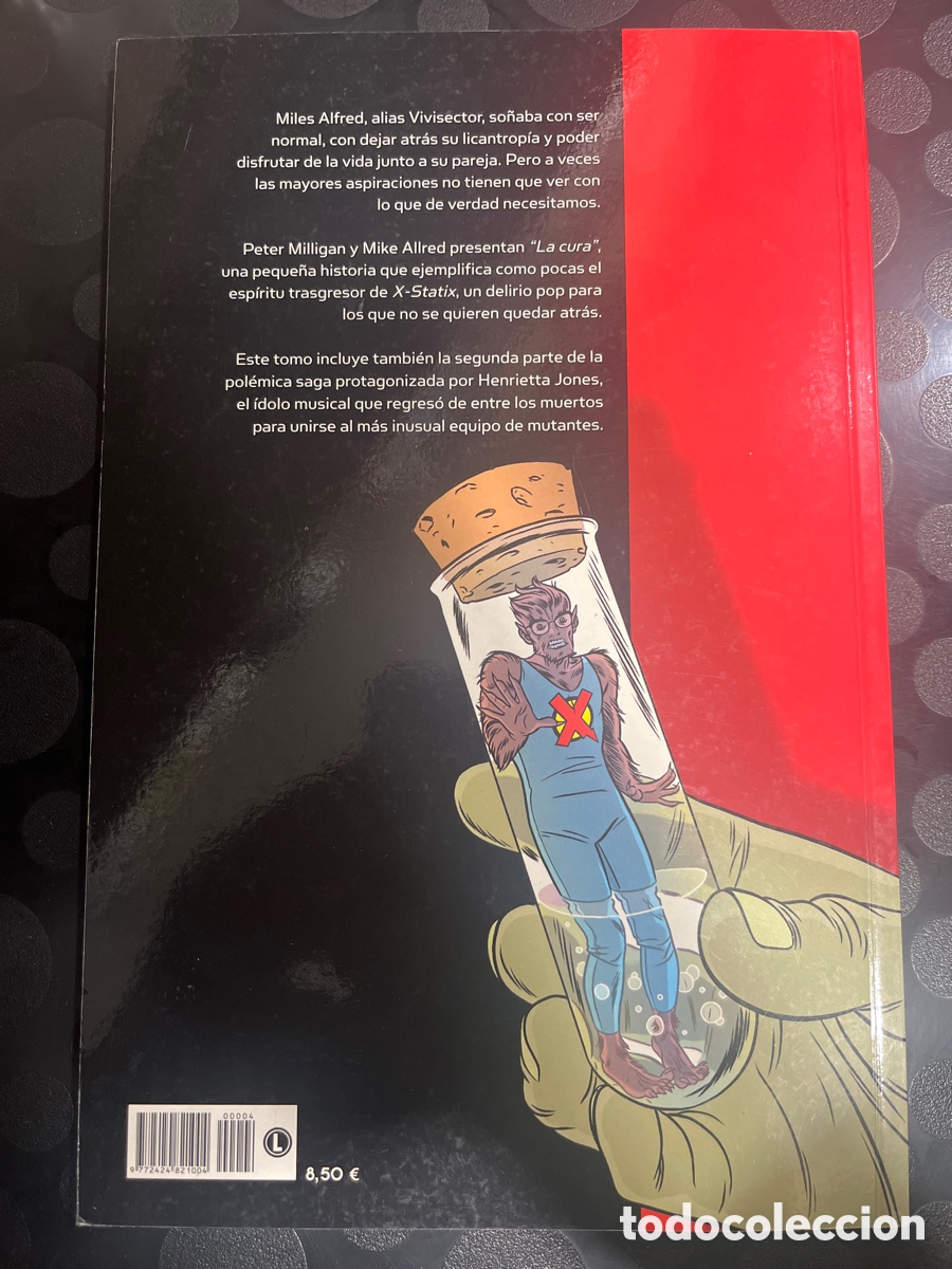 C&oacute;mics: X STATIX N.4 LA CURA de PETER MILLIGAN ( 2004/2005 ) - Foto 2