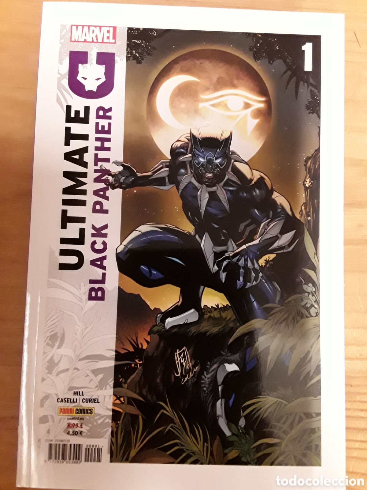 C&oacute;mics: Ultimate Black Panther 1 - Hill, Caselli, Curiel - Panini / Marvel - Foto 1