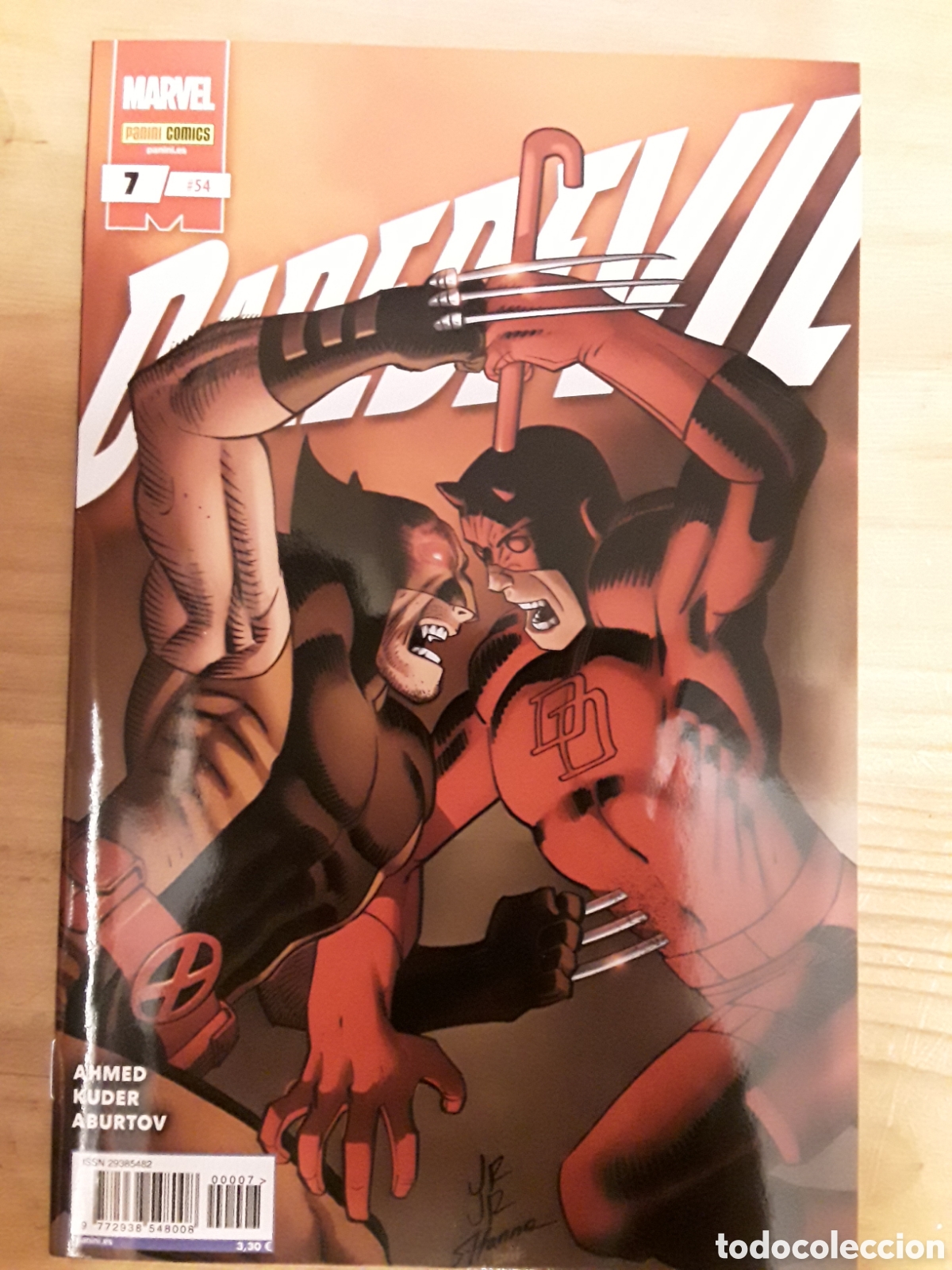 C&oacute;mics: Daredevil 7 / 54 (grapa) - Ahmed, Kuder, Aburtov - Panini / Marvel - Foto 1