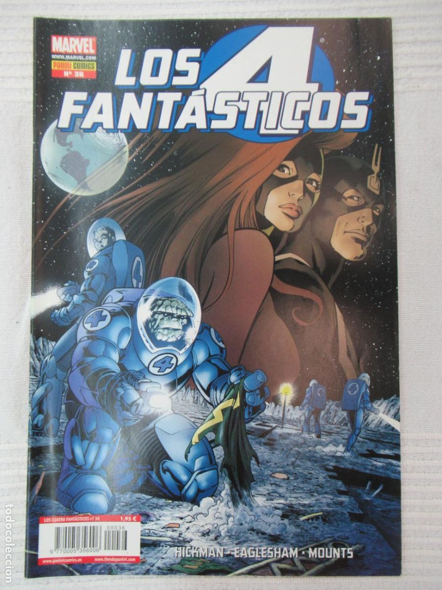 C&oacute;mics: Los 4 Fant&aacute;sticos Vol. 7 n&ordm; 36 - Panini - Foto 1