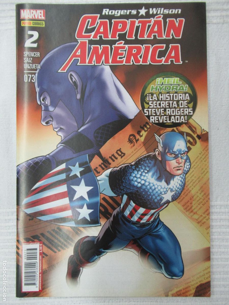 C&oacute;mics: Roger - Wilson Capit&aacute;n Am&eacute;rica n&ordm; 73 - Panini - Foto 1