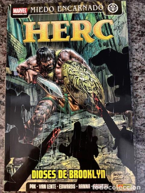 C&oacute;mics: MIEDO ENCARNADO HERC : DIOSES DE BROOKLYN (PANINI, 2012). NUEVO - Foto 1