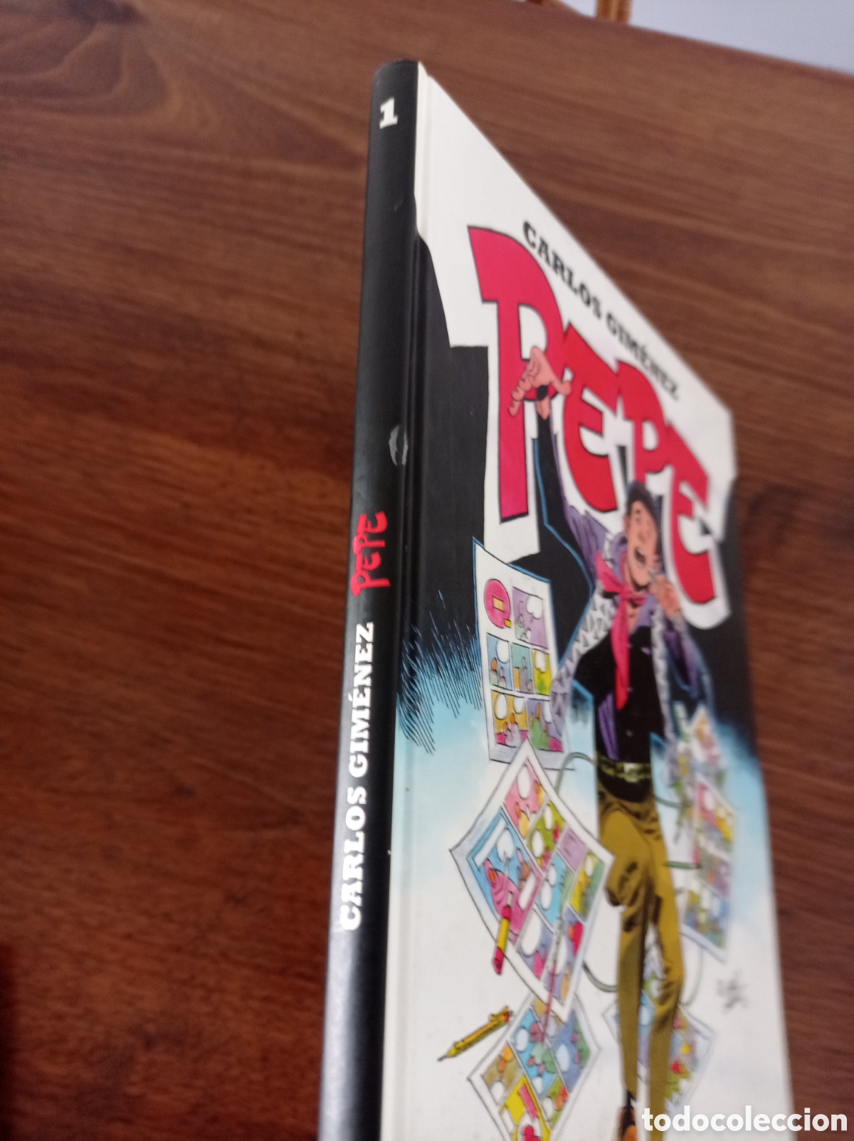 C&oacute;mics: PEPE TOMO 1 CARLOS GIMENEZ. ED. PANINI, 2012 - Foto 2