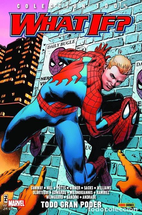 C&oacute;mics: WHAT IF? TODO GRAN PODER DE GERRY CONWAY, CARL POTTS Y LEAH WILLIAMS (Panini) Integral Oferta - Foto 1