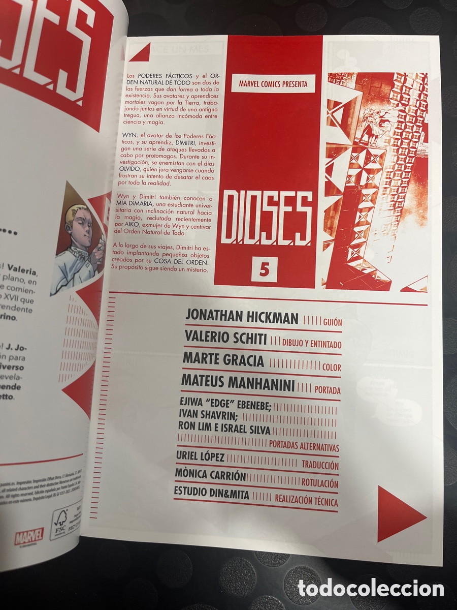 C&oacute;mics: D.I.O.S.E.S. N.5 DIOSES ( 2024 ) - Foto 3