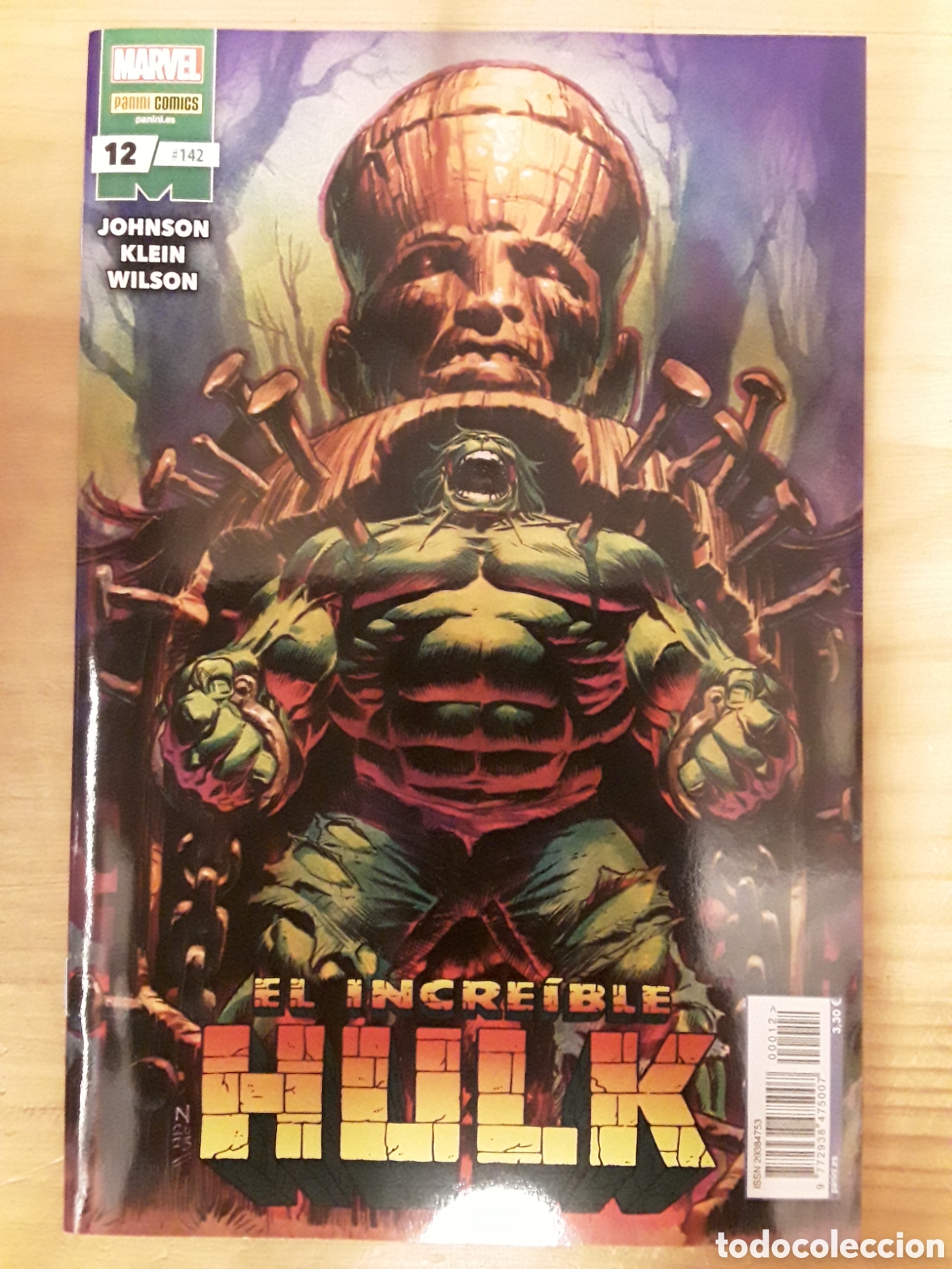 C&oacute;mics: Hulk 12 / 142 (grapa) - Johnson, Klein, Wilson, - Panini / Marvel - Foto 1
