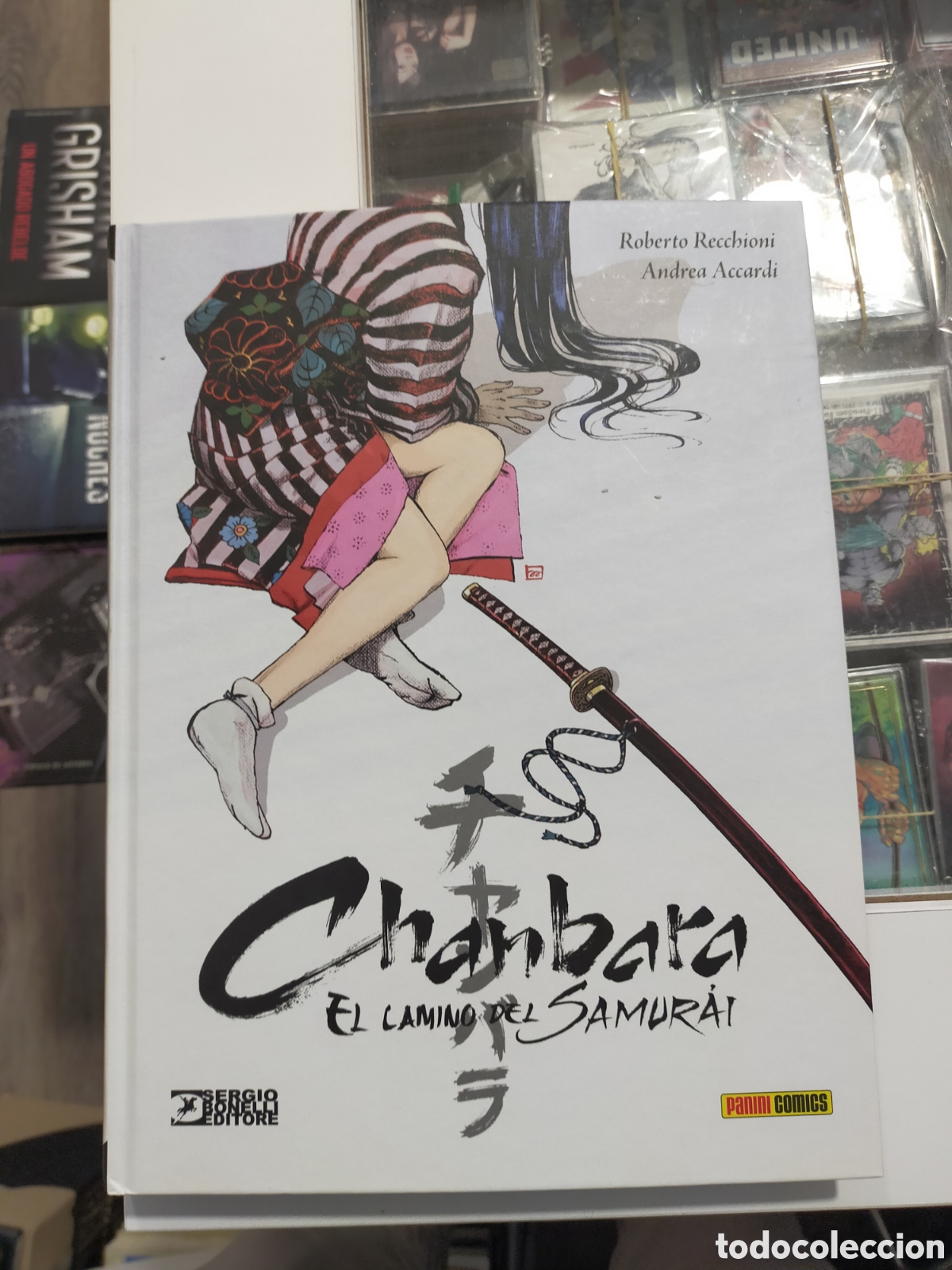 C&oacute;mics: CHANBARA EL CAMINO DEL SAMURAI PANINI TAPA DURA - Foto 1