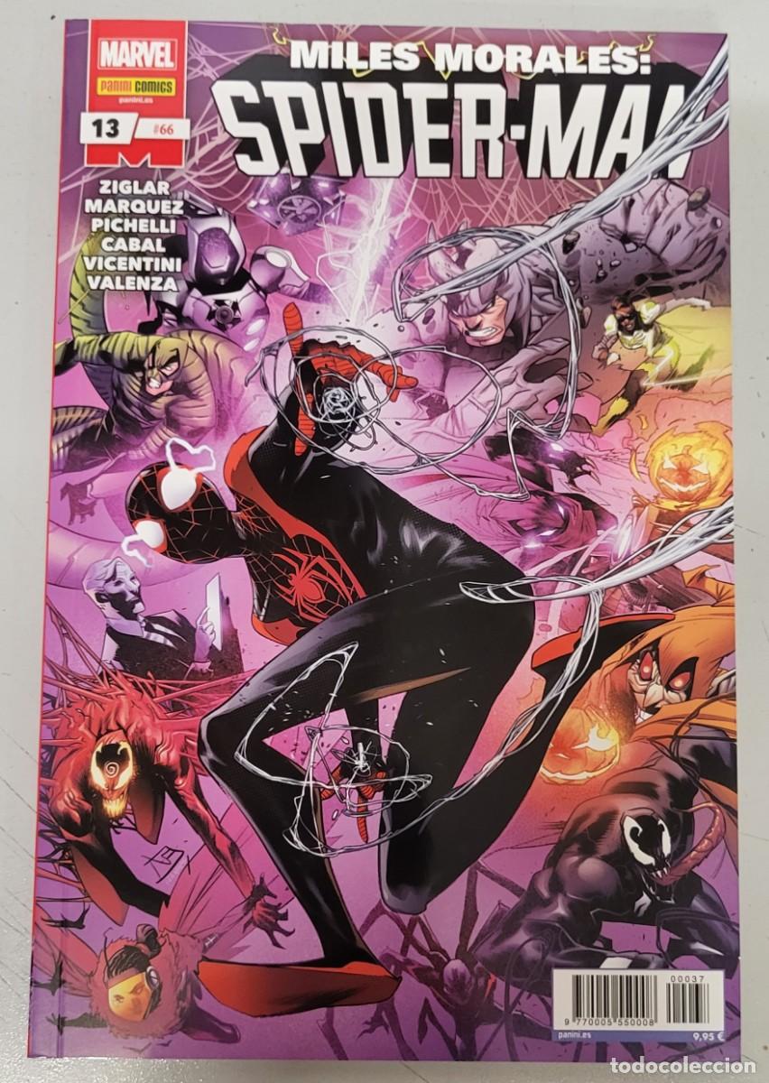 C&oacute;mics: MILES MORALES SPIDER-MAN N&ordm; 13 / 66 / MARVEL - PANINI - Foto 1