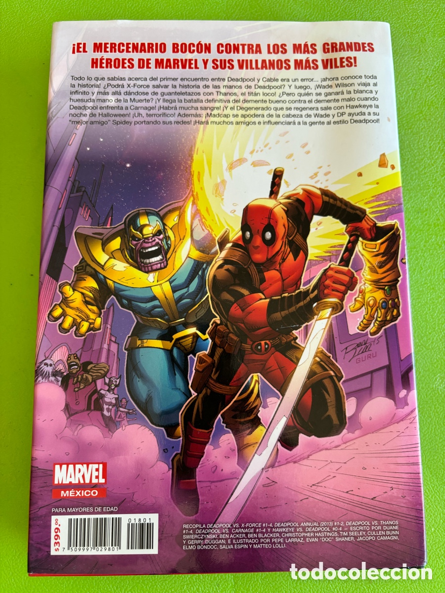 C&oacute;mics: C&oacute;mic Deadpool versus Marvel - Foto 2