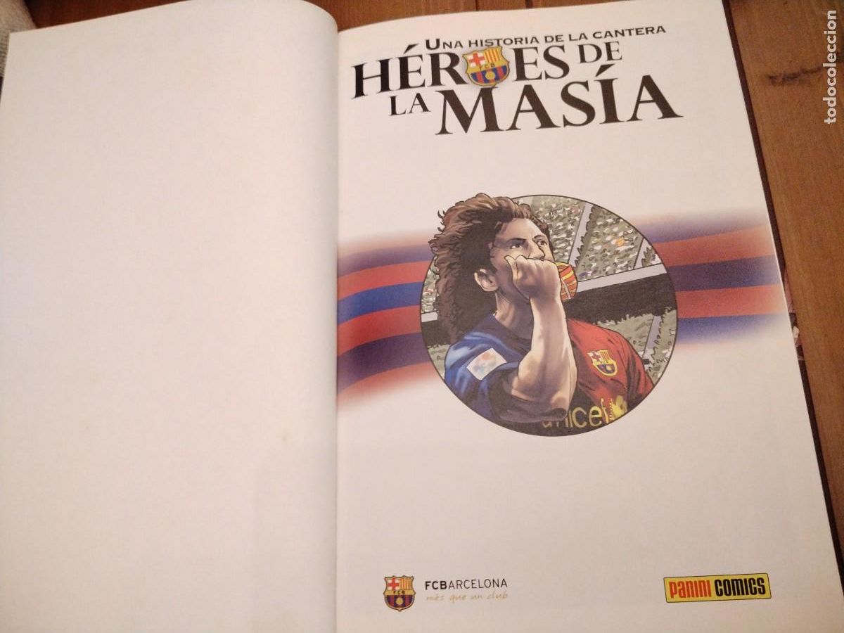 C&oacute;mics: H&eacute;roes de la mas&iacute;a -una historia de la cantera - Panini comics - Foto 5
