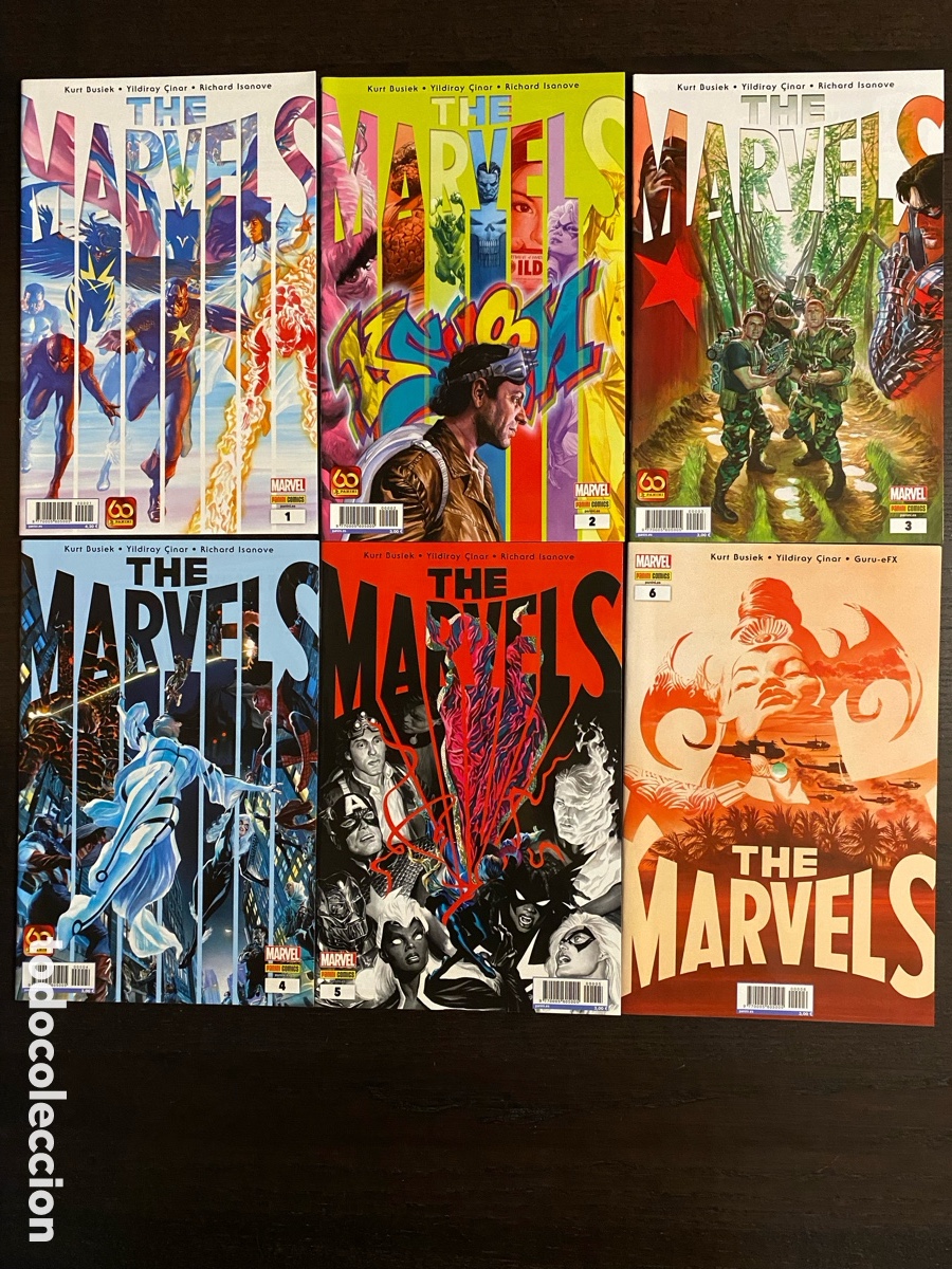 C&oacute;mics: The Marvels 1 al 6 Kurt Busiek - Foto 1