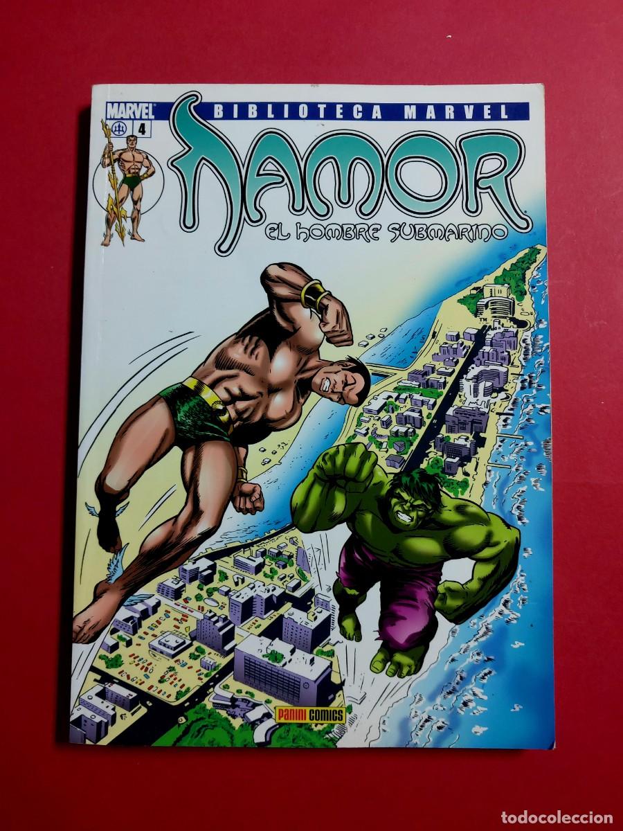 C&oacute;mics: Namor N&ordm; 4 Biblioteca Marvel Ref Caj. - Foto 1