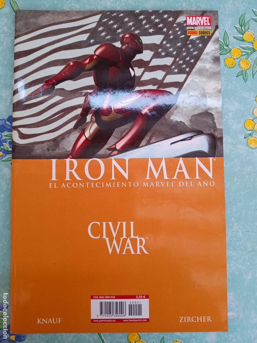 C&oacute;mics: IRON MAN CIVIL WAR PANINI - Foto 1
