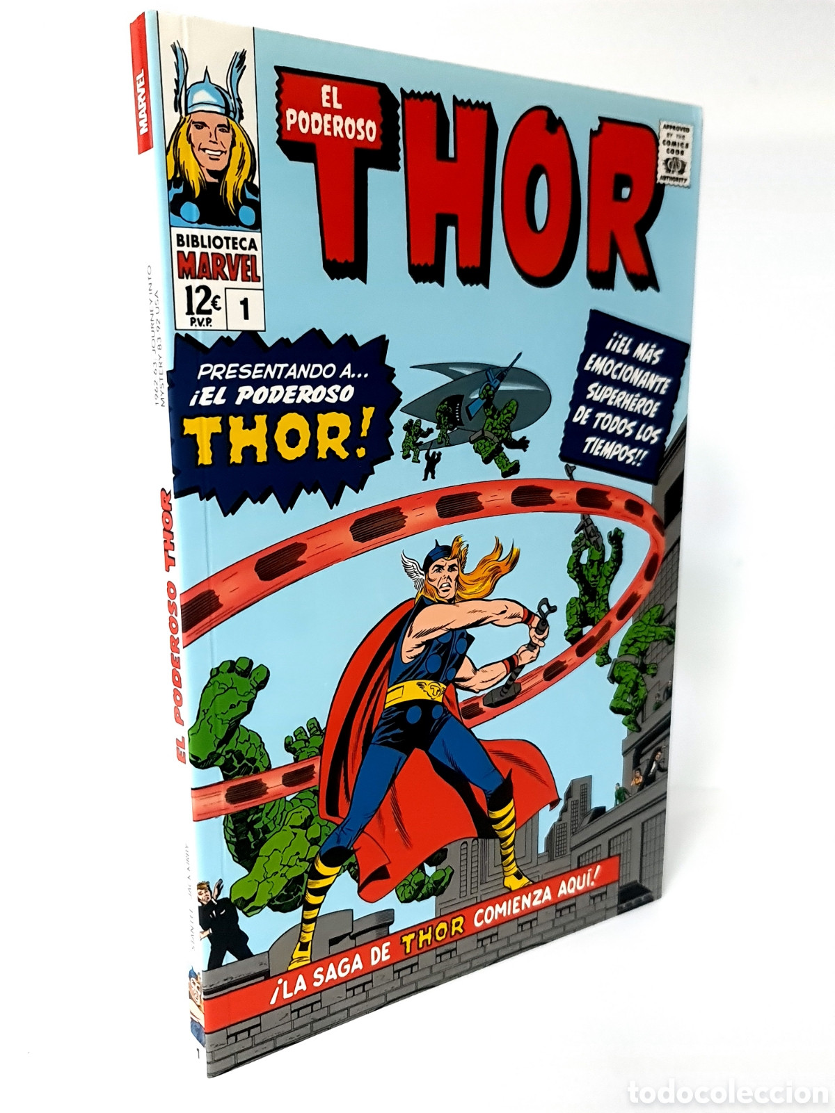 C&oacute;mics: DE KIOSCO BIBLIOTECA MARVEL 3 EL PODEROSO THOR 1 PANINI COMICS - Foto 1