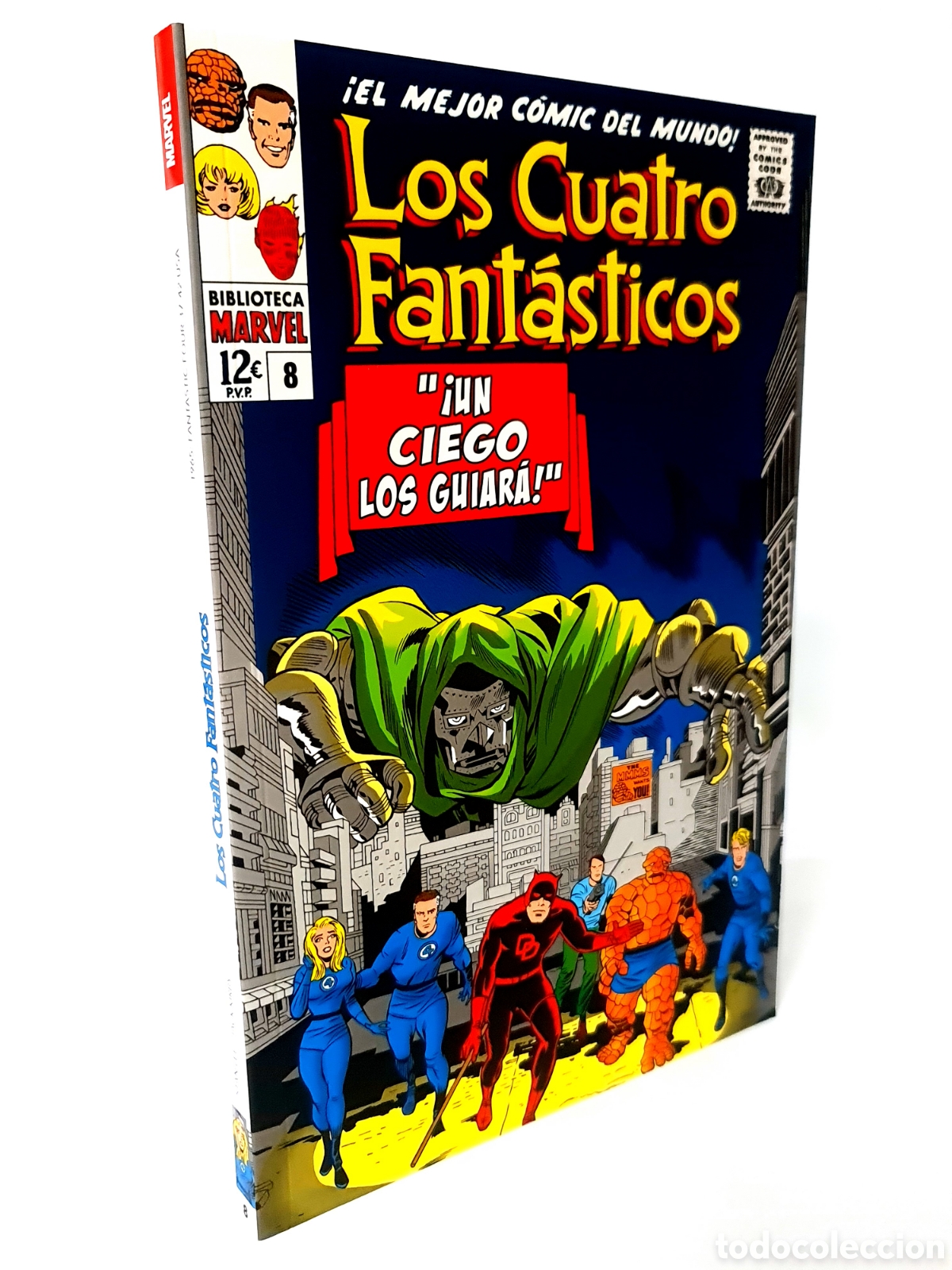 C&oacute;mics: DE KIOSCO BIBLIOTECA MARVEL 31 LOS 4 FANTASTICOS 8 PANINI COMICS - Foto 1
