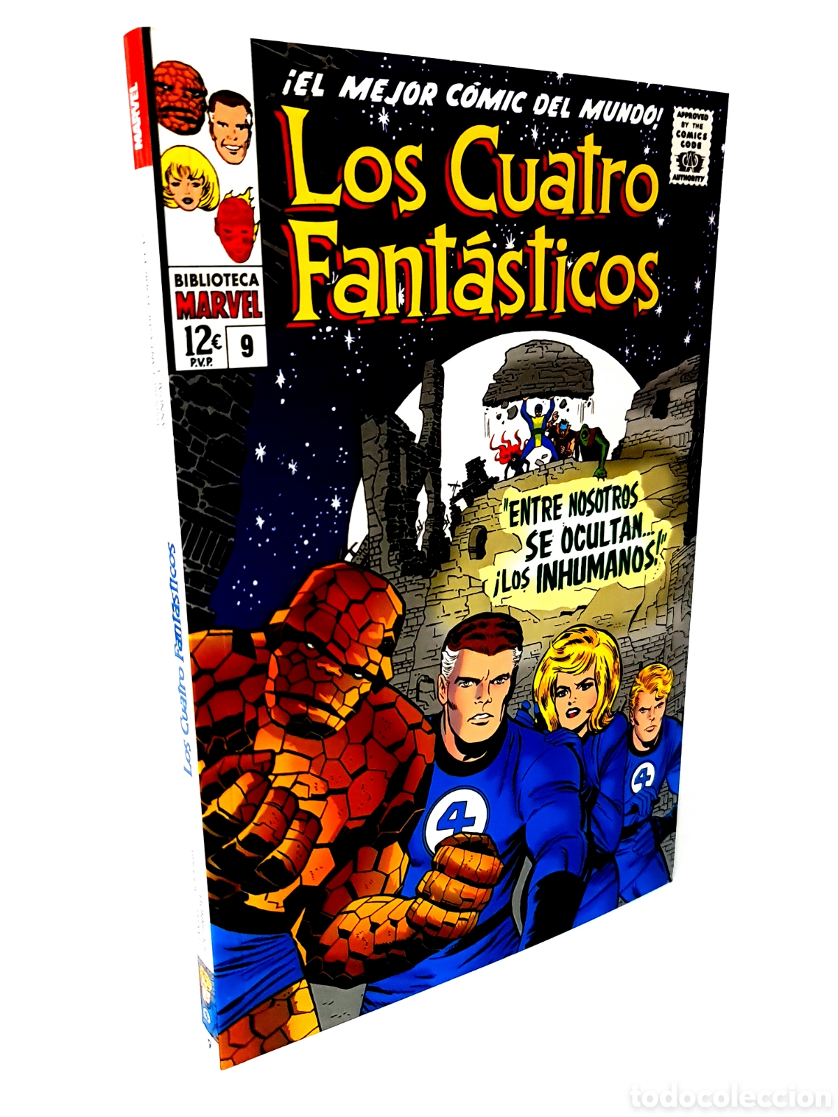 C&oacute;mics: DE KIOSCO BIBLIOTECA MARVEL 36 LOS 4 FANTASTICOS 9 PANINI COMICS - Foto 1
