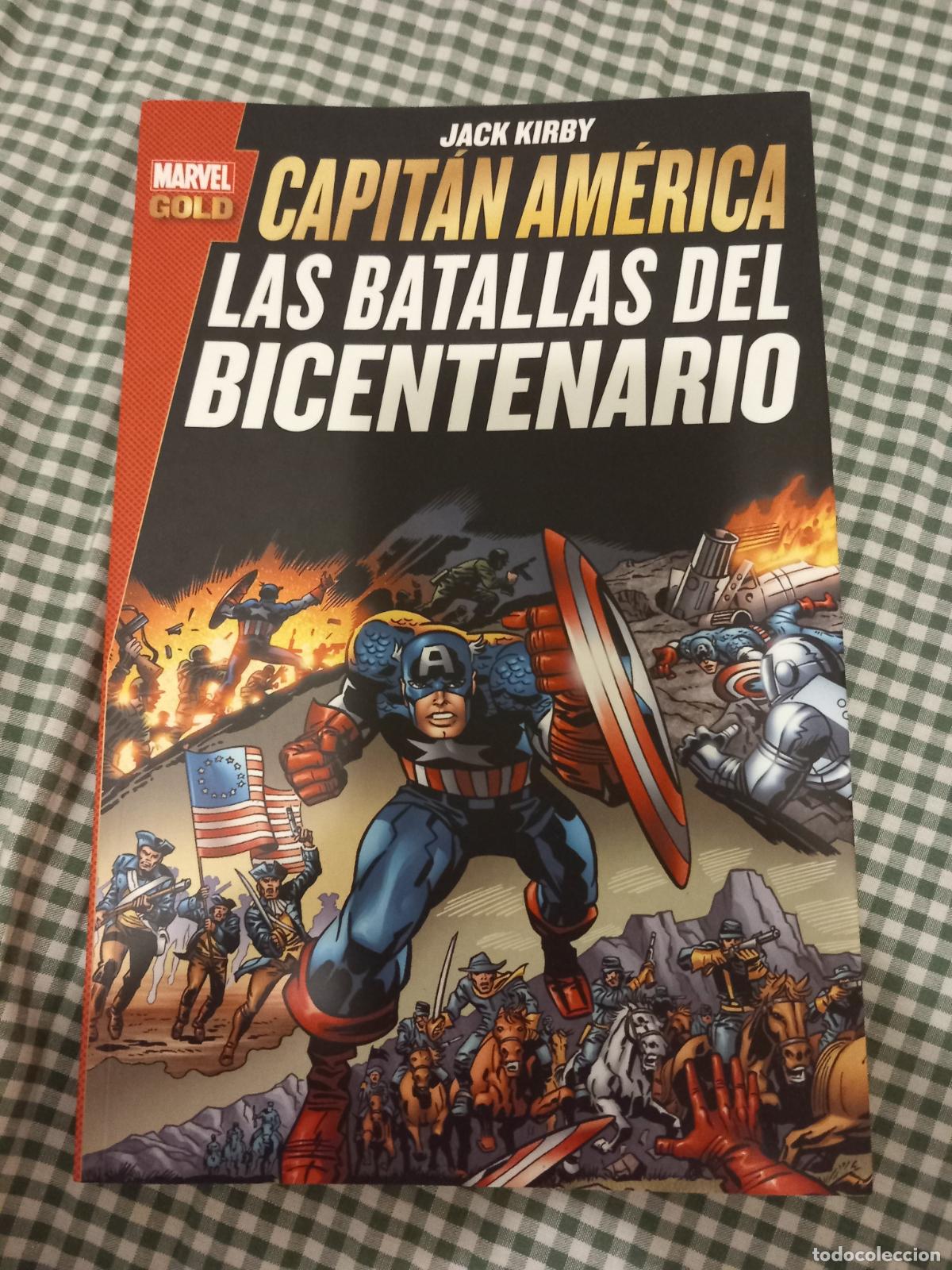 C&oacute;mics: Panini. Marvel Gold Capitan America las batallas del bicentenario - Foto 1