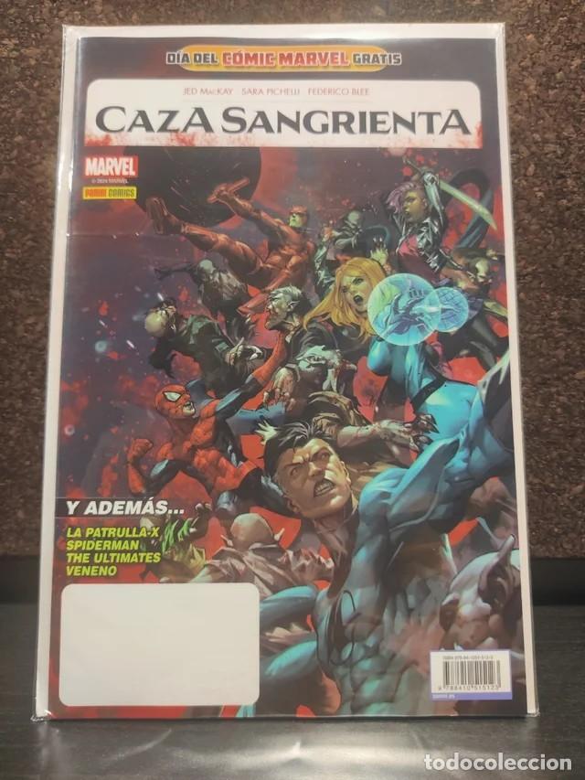 C&oacute;mics: Caza Sangrienta D&iacute;a del C&oacute;mic Gratis PANINI MARVEL 2024. - Foto 1