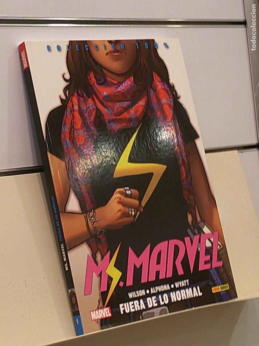 C&oacute;mics: COLECCION 100% MARVEL MS. MARVEL N&ordm; 1 FUERA DE LO NORMAL - PANINI OFERTA - Foto 1