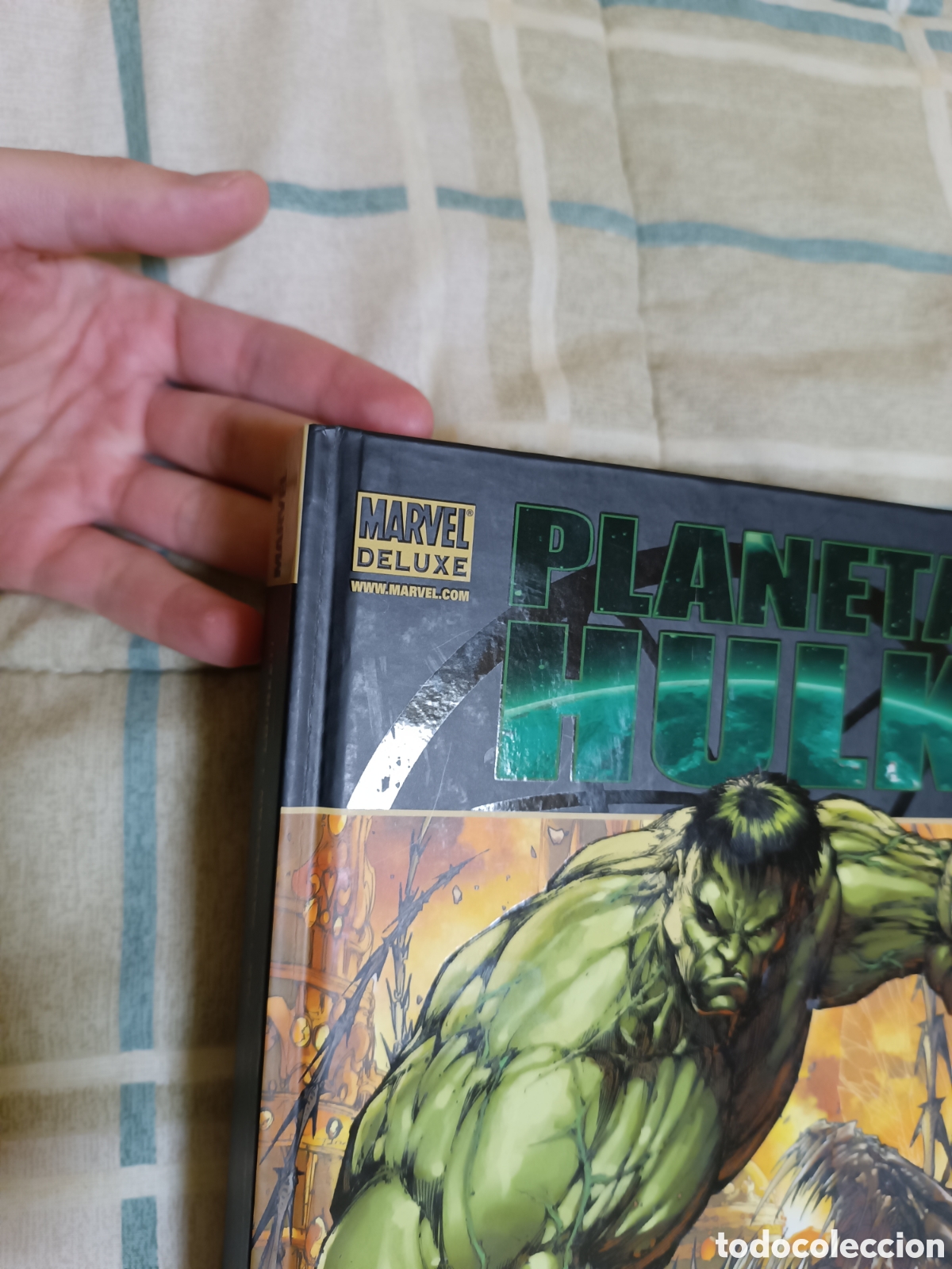 C&oacute;mics: Planeta Hulk Marvel Deluxe Panini - Foto 8