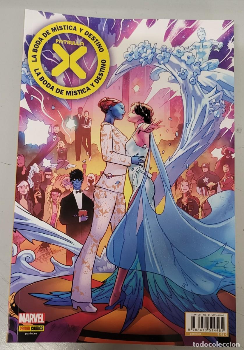 C&oacute;mics: PATRULLA-X : LA BODA DE MISTICA Y DESTINO / MARVEL - PANINI - Foto 1