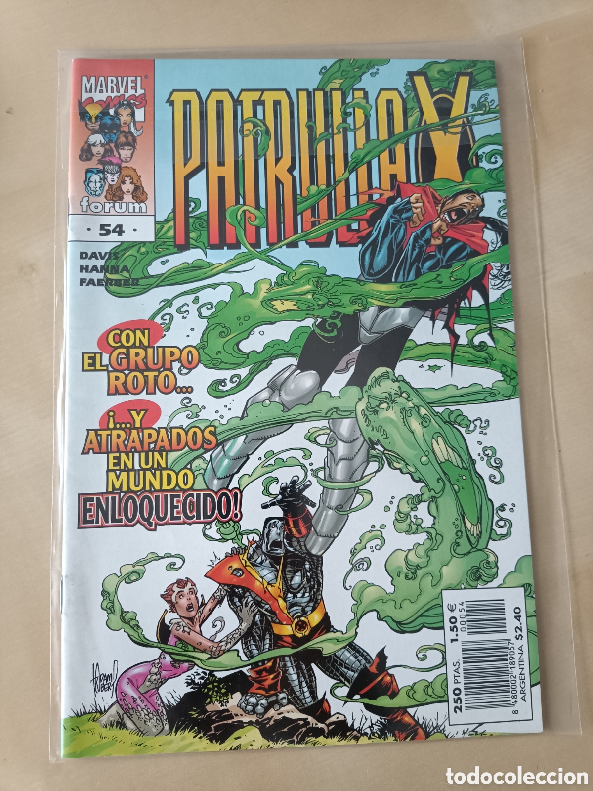 C&oacute;mics: C&Oacute;MIC PATRULLA X N&deg; 54 FORUM MARVEL COMICS - Foto 1